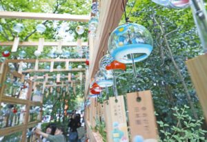 日本橋で、風鈴・打ち水など、江戸の知恵で涼を取るイベント！